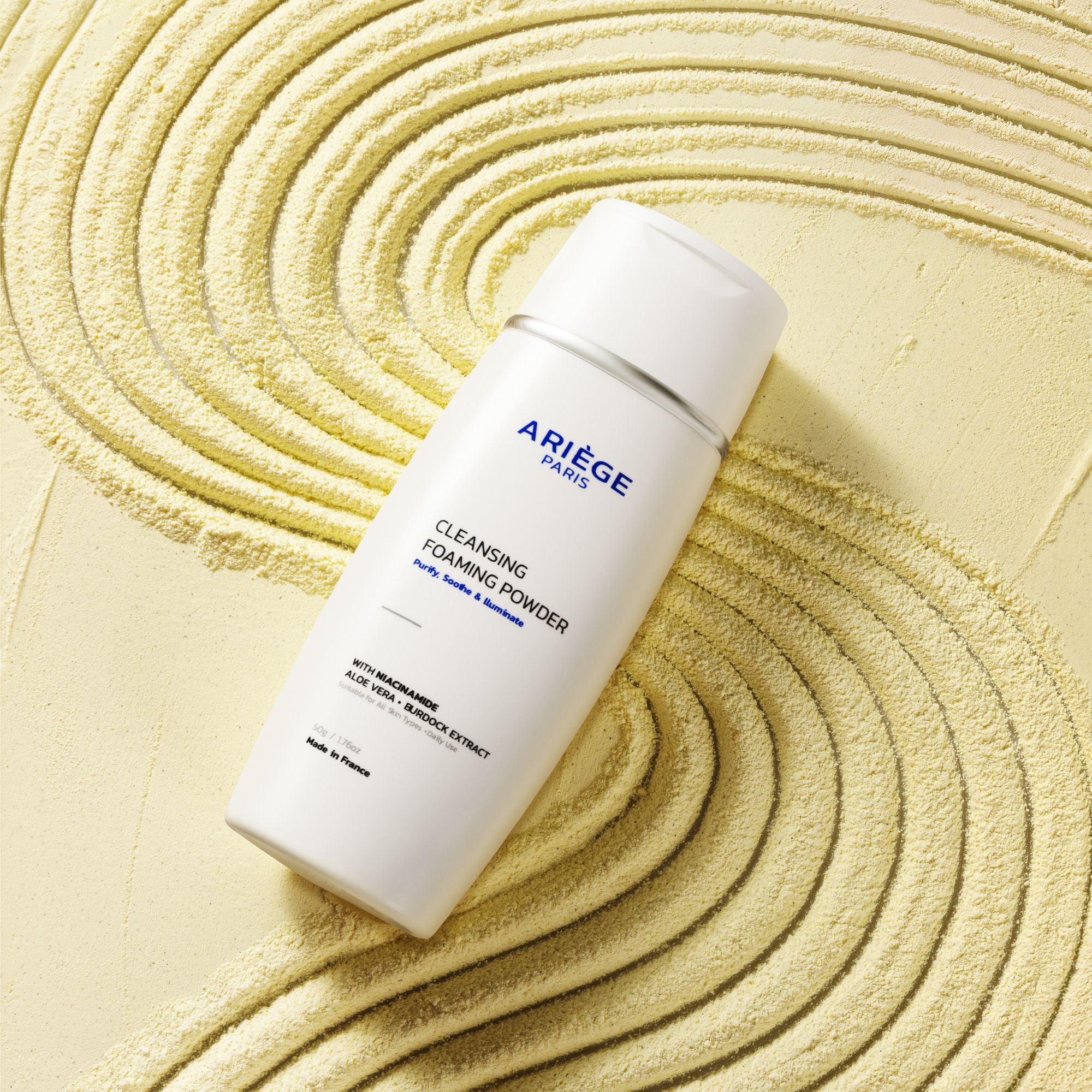 Poudre moussante nettoyante