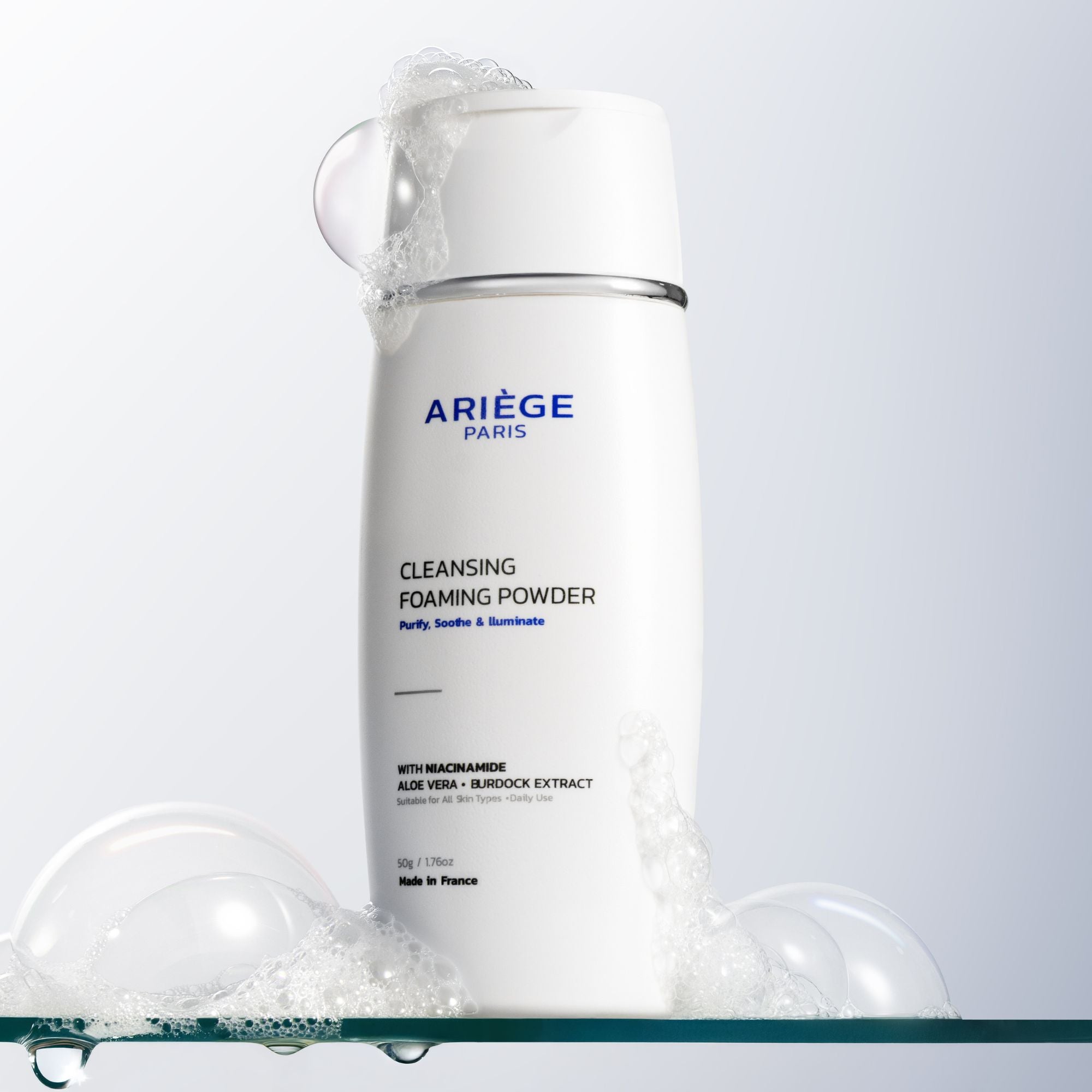 Poudre moussante nettoyante