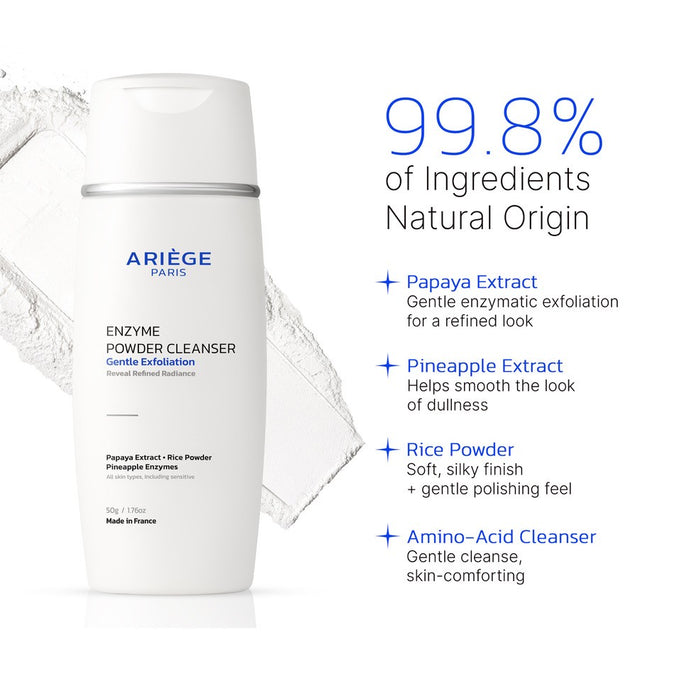 Poudre nettoyante enzymatique – Exfoliation douce